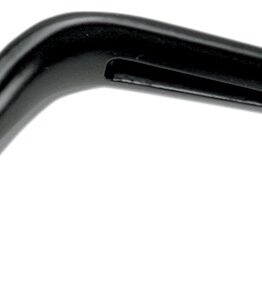 Drag Specialties Slotted Wide Blade Clutch Lever Matte Black For Harley-Davidson