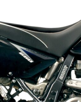 Sargent World Sport CarbonFX Low Solo Seat Black/White Fits DR650