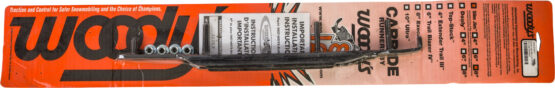 Woodys Slim Jim Dooly 8in Carbide Runner For Arctic Cat - Image 2