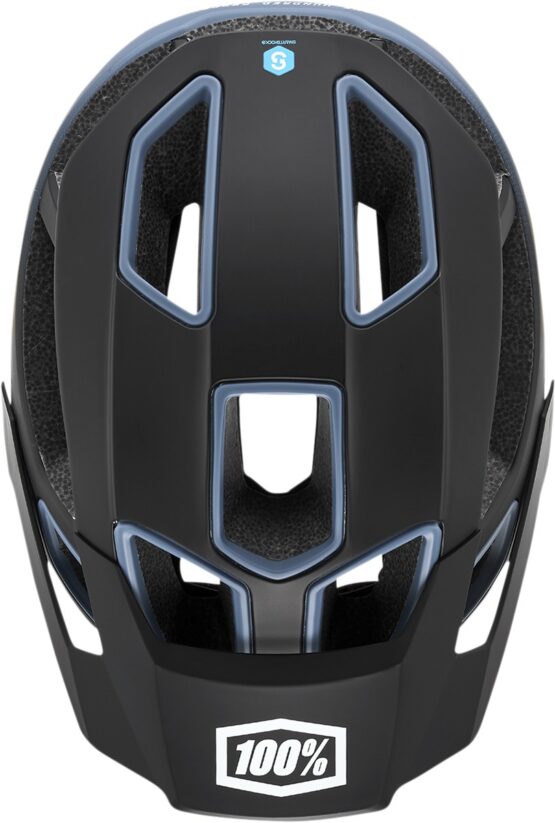 100% Altec Fidlock Bicycle Helmet Matte Navy Fade Black S/M - Image 2