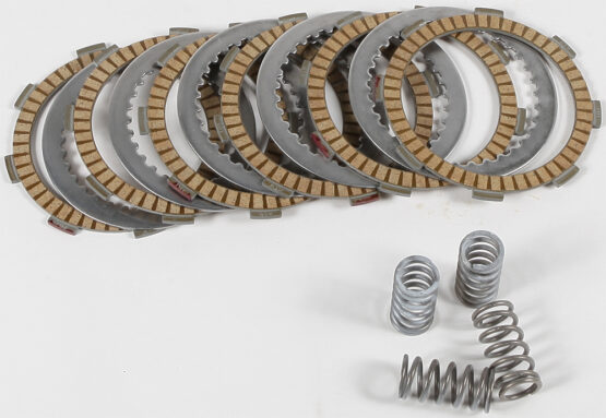 Complete Clutch Plate Kit - Fibers & Spring w/ Steels