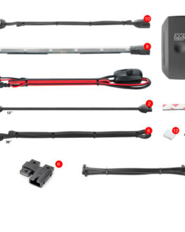 XKGLOW 18PC LED Light Kit App Controlled Multicolor for ATV/Motorcycle