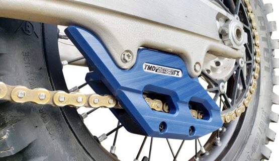 TM Designworks Factory Edition Chain Guide Blue Gas Gas/Husqvarna/KTM - Image 3