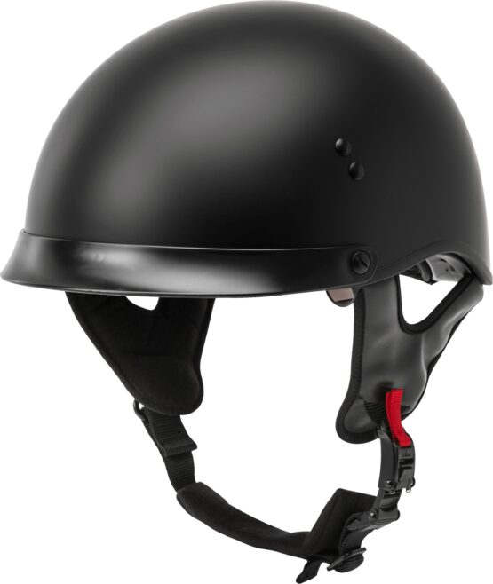 GMAX HH-65 Full Dressed Half Helmet Matte Black XL - Image 2