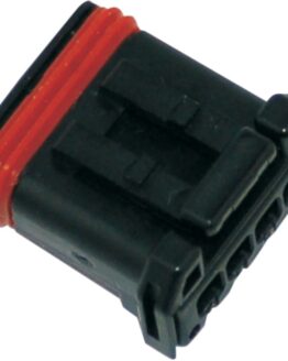 JAE MX-1900 4-Position Female Black Socket Housing (HD 72908-11)
