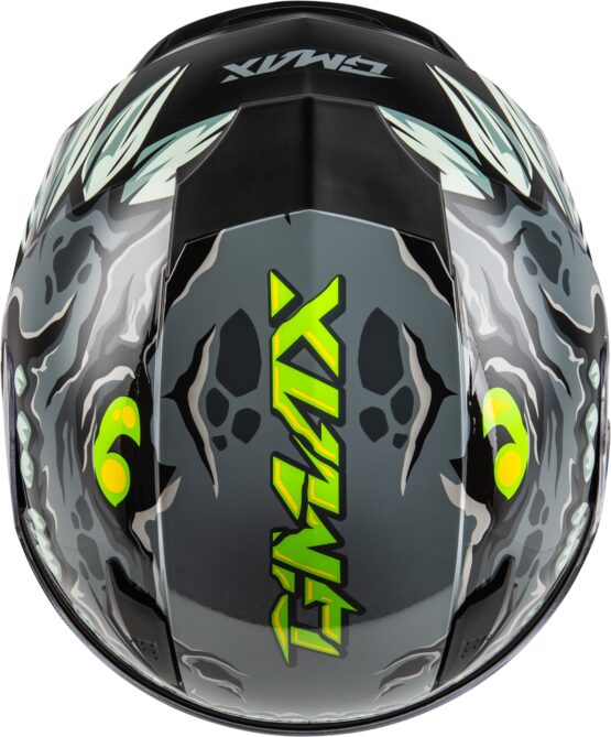 GMAX Youth GM-49Y Drax Helmet Grey Large - Image 2