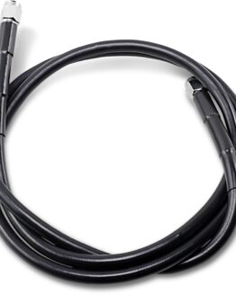 Black 50" Brake Line - DOT -3 AN Universal