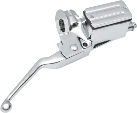 Drag Specialties 11/16in Chrome Brake Master Cylinder For Harley-Davidson