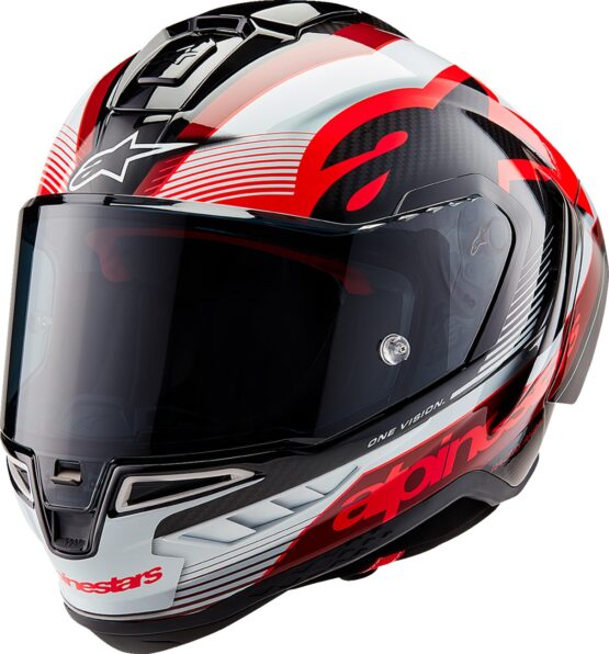 Alpinestars Supertech R10 Team Helmet Black/Red/White Large