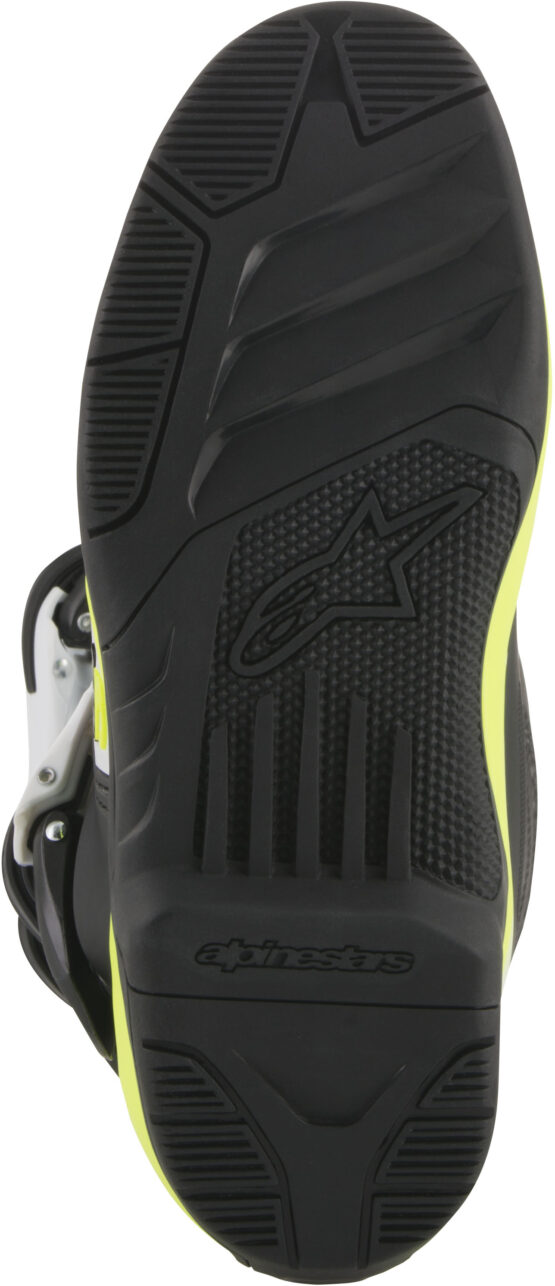 Tech 3S Boots Black/White/Yellow Size 7 - Image 3