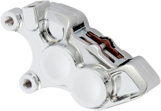 4 Piston Chrome Front Left Caliper