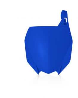 Front Number Plate - Blue