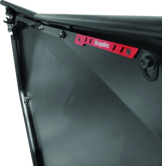 DragonFire Racing UTV Doors For 18-23 Polaris Ranger XP 1000 Black - Image 2