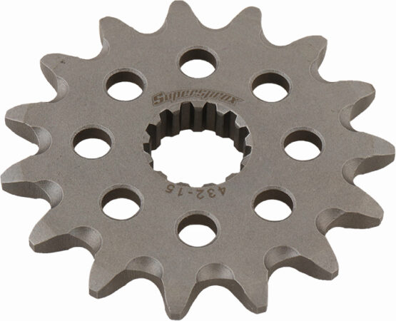 Supersprox 15T Steel Front Sprocket 520 Chain Fits 89-08 Kawasaki Suzuki - Image 2