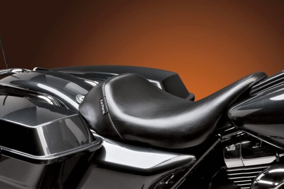 Le Pera Bare Bones Solo Seat Black Fits 2008-2014 Dresser, Road King - Image 3