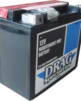 Drag Specialties AGM Battery 12V 18Ah 320CCA Replaces YTX20HL-BS