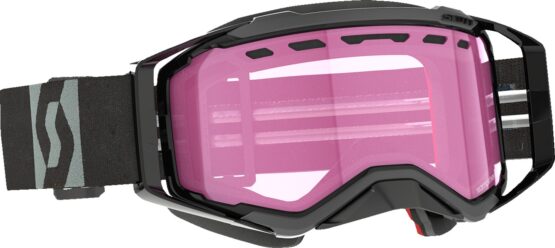 Scott Prospect Snow Cross Goggle Black/Grey Rose Lens Adult