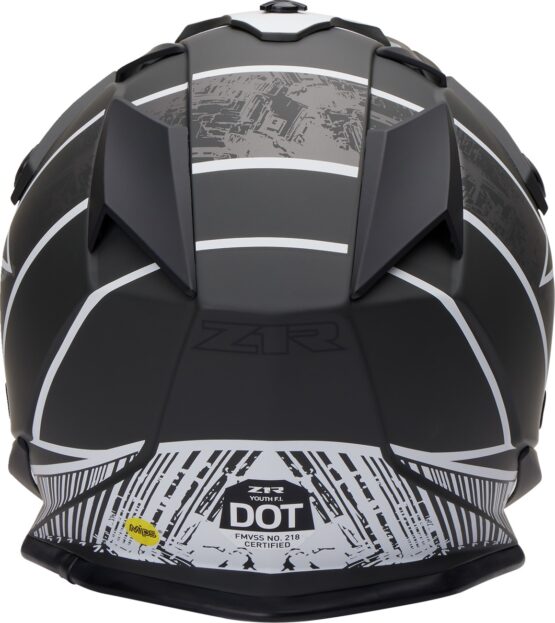Z1R Youth F.I. Fractal MIPS Helmet Matte Black - M - Image 2