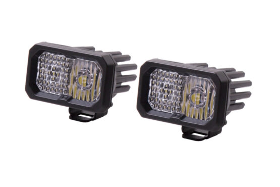 Stage Series 2 In LED Pod Pro - White Combo Standard ABL (Pair) - Image 2