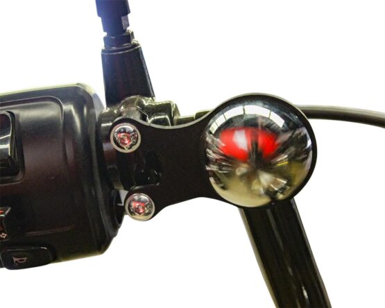 Klock Werks iOmount Handlebar Mount Black For Indian Scout Models - Image 2