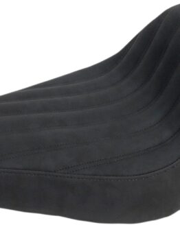 Knuckle Ribbed Solo Seat Black Gel