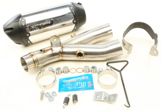 S1R Black 3/4 Slip On Exhaust - Image 2
