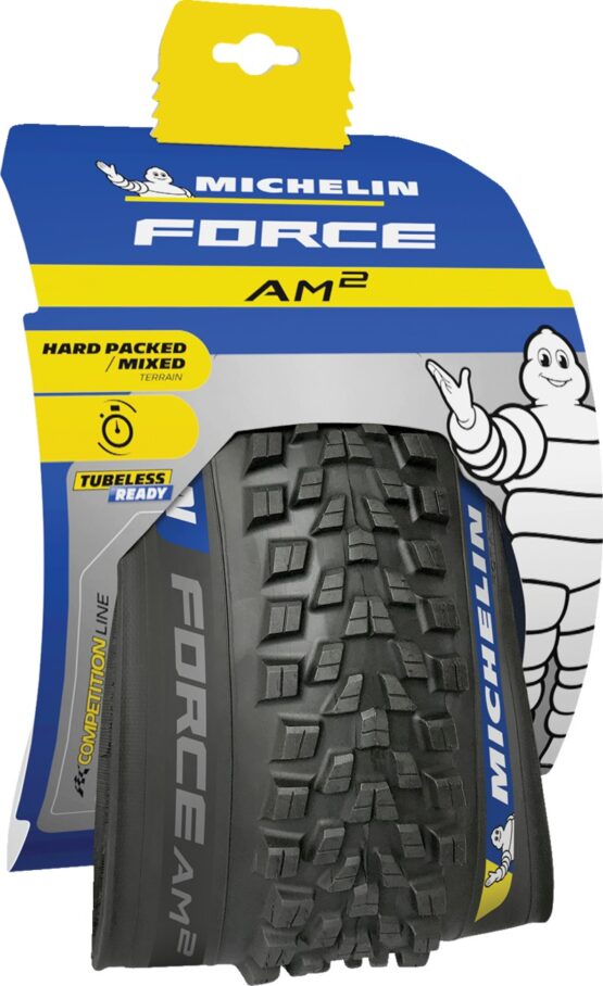 Michelin Force AM2 Competition Bicycle Tire 27.5x2.60 Black - Image 2