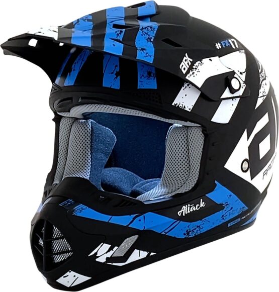 AFX FX-17 Attack MX Helmet Matte Blue XS Adult Unisex