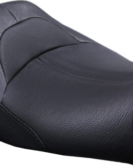 Danny Gray Big IST Solo Leather Seat Black Fits 06-17 Harley Dyna Models