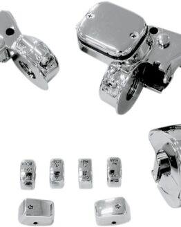 Drag Specialties Handlebar Control Kit Mechanical Clutch Chrome For Harley