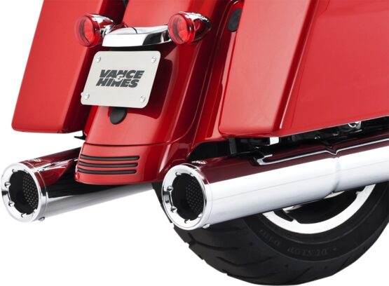 Hi-Output Chrome Dual Slip On Exhaust - Image 2