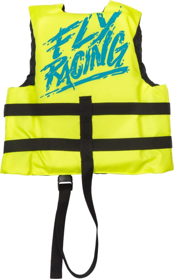 Fly Racing Child Flotation Vest Hi-Vis Yellow/Blue Unisex - Image 2