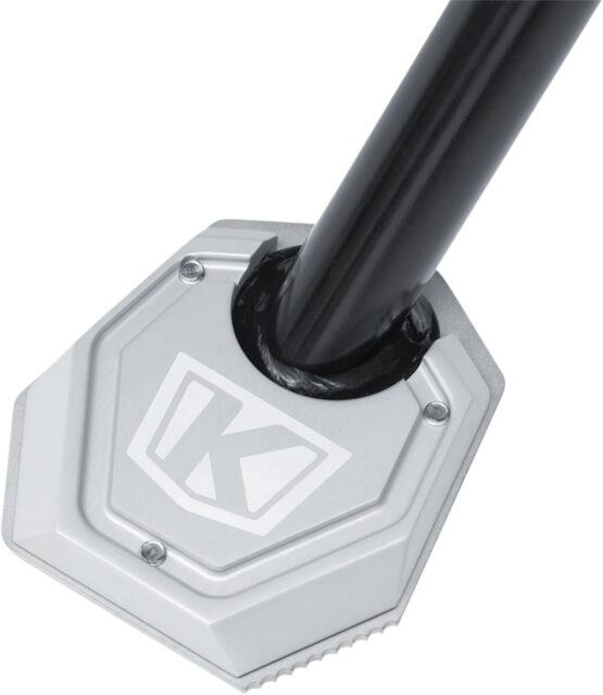 Kuryakyn Lodestar Kickstand Shoe Silver Fits BMW R1200/1250 GS/Adv