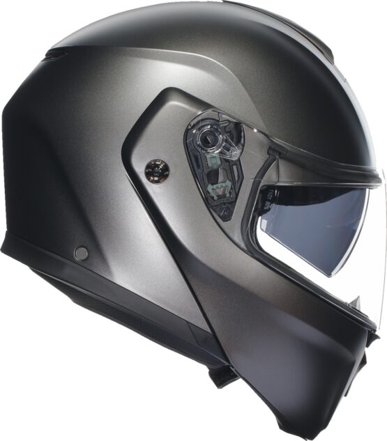 AGV Streetmodular Mono Modular Helmet Matte Gray XL - Image 2