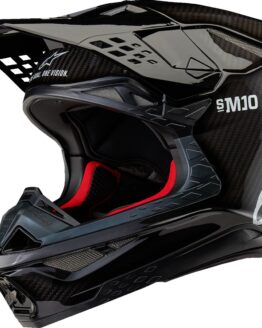 Alpinestars Supertech M10 Solid MIPS Helmet Gloss Black L