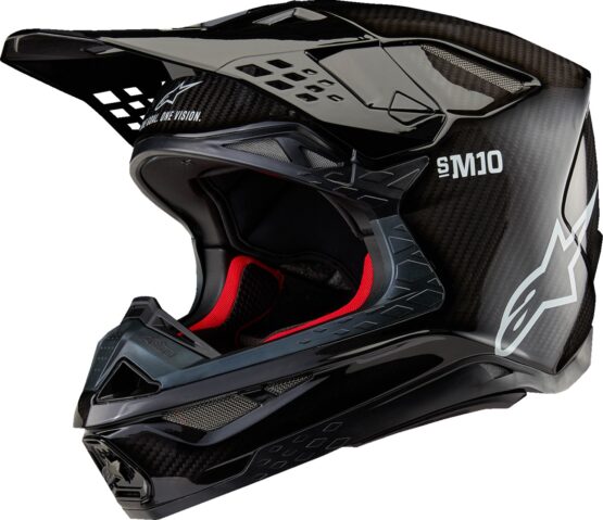 Alpinestars Supertech M10 Solid MIPS Helmet Gloss Black L