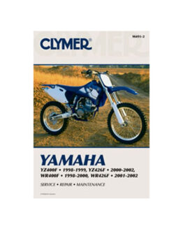 Clymer Service Manual Soft Cover - Fits 98-02 Yamaha YZ/WR 400-426