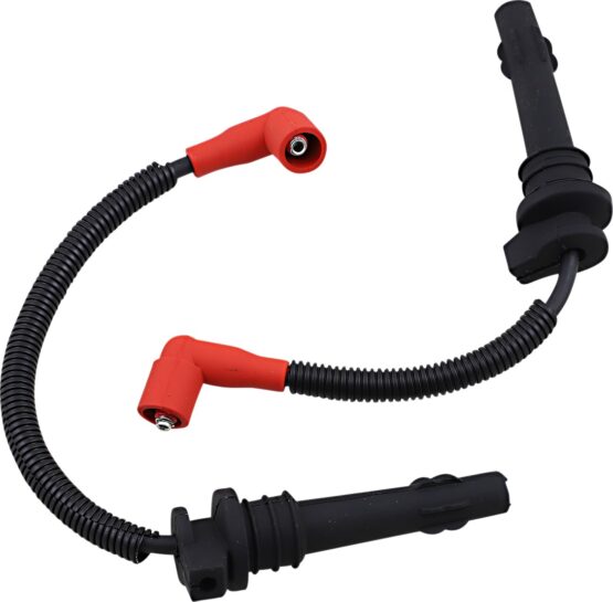 Sparkplug Wire & Cap Pair - 15" & 13" Wires