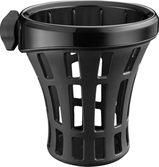 Ciro Gen 2 Big Ass Drink Holder Black 1-1/8 1-1/4 in Handlebar Mount