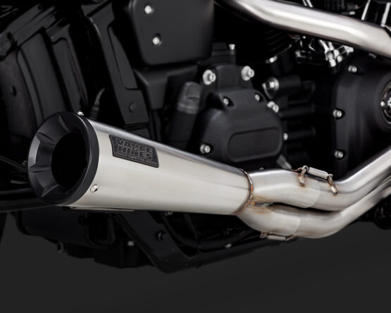 2-1 Upsweep Brushed Stainless Full Exhaust