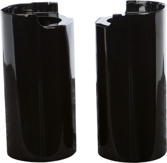 Upper Fork Tube Covers - Black