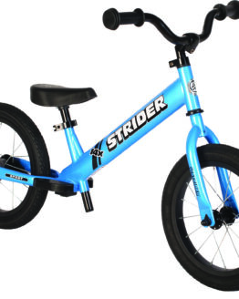 Strider 14x Sport Convertible Balance Bike Blue 14 Inch Wheels Ages 3-7