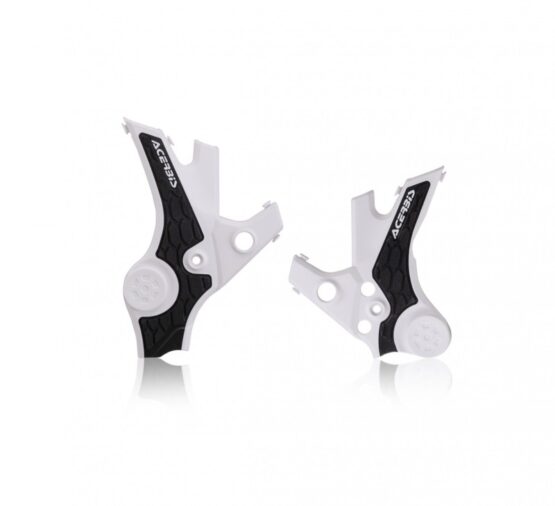 Acerbis X-Grip Frame Guards White/Black For 21+ Honda Africa Twin