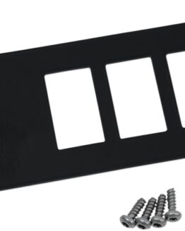 Moose Left Dashplate Black 4Switch Small Fits 15-19 Polaris RZR 900/1000