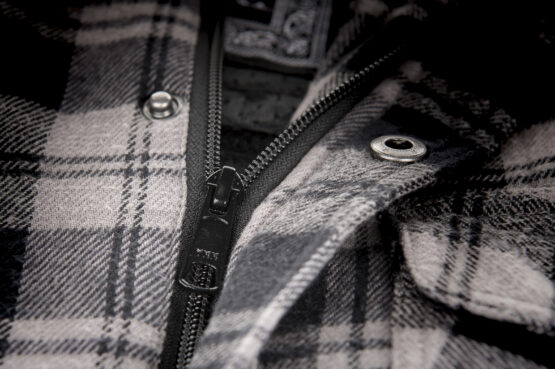 Highway 21 Marksman Flannel Black/Grey 4X-Large Men's Jacket - Image 2