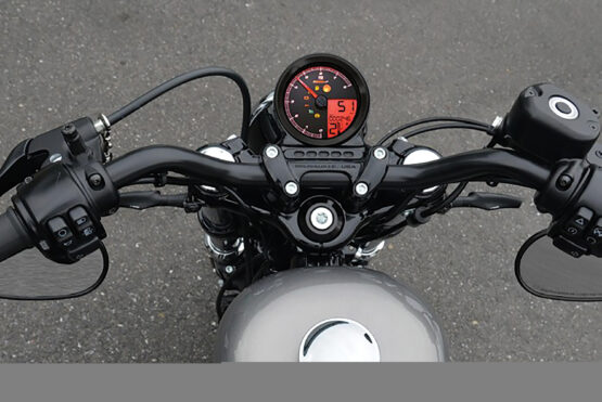 LCD Color Change Speedo and Tachometer - Black - Image 2