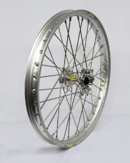 70-R Series 1.60X21 Complete Front Wheel set - All Silver