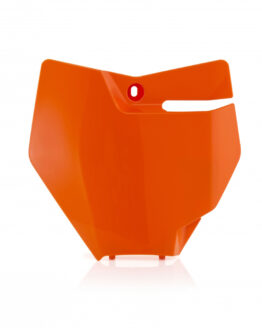 Front Number Plate - Orange