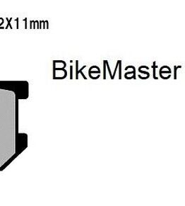 BikeMaster Organic Brake Pads - Fits Yamaha (Front/Rear)