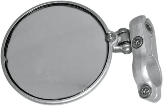 CRG Hindsight LS Bar End Mirror Silver Left Hand